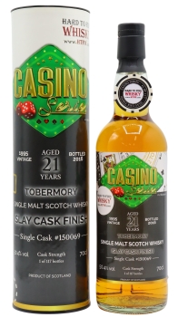 Tobermory - Casino Series - Islay Cask # Blackjack 1995 21 year old Whisky 70CL