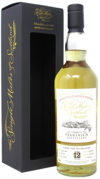 Teaninich - The Single Malts Of Scotland Single Cask #301262 2007 12 year old Whisky 70CL