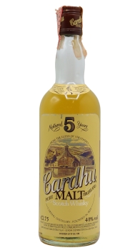 Cardhu - Pure Highland Malt (Old Bottling) 5 year old Whisky 75CL