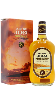 Jura - Pure Malt Scotch (old bottling) 8 year old Whisky 75CL