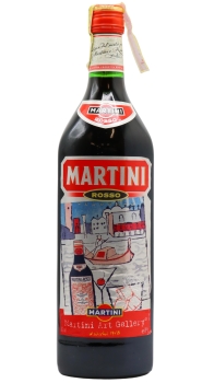 Martini - Rosso Andy Warhol 1958 Label Vermouth