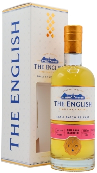 The English - Rum Cask Small Batch Release 2013 4 year old Whisky 70CL