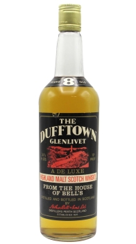 Dufftown - Highland Malt Scotch (old bottling) 8 year old Whisky