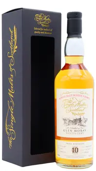 Glen Moray - Single Malts of Scotland Single Cask #5133 2007 10 year old Whisky 70CL