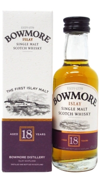Bowmore - Islay Single Malt Miniature 18 year old Whisky