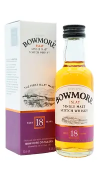 Bowmore - Islay Single Malt Scotch 18 year old Whisky Miniature