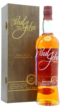 Paul John - Unpeated Single Cask #4611 Whisky (UK Exclusive) 70CL