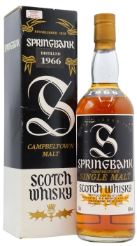 Springbank - Campbeltown Single Malt 1966 Whisky 75CL