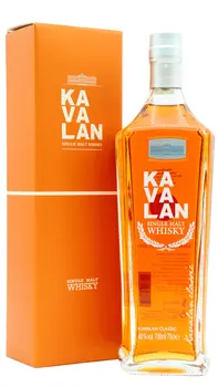 Kavalan - Classic Single Malt Taiwanese Whisky 70cl 40% ABV