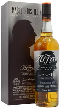 Arran - Master Of Distilling James Mactaggart 10th Anniversary 2007 10 year old Whisky 70CL