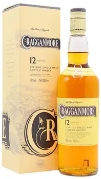 Cragganmore - Speyside Single Malt Scotch 12 year old Whisky 70CL