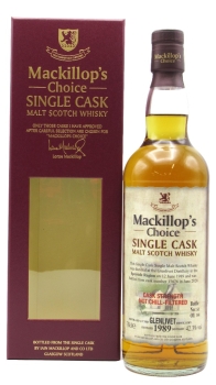 Glenlivet - Mackillop's Choice Single Cask #13626 1989 31 year old Whisky 70CL