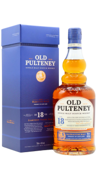 Old Pulteney - Single Malt Scotch 18 year old Whisky 70CL