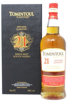 Tomintoul - Single Malt Scotch 21 year old Whisky 70CL