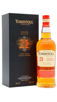 Tomintoul - Speyside Single Malt Scotch 21 year old Whisky