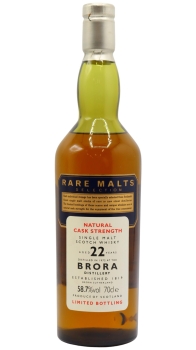 Brora (silent) - Rare Malts 1972 22 year old Whisky 70CL