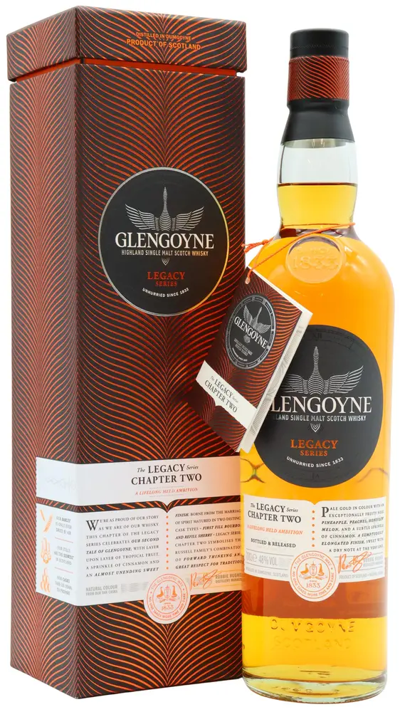 Glengoyne - Legacy Series Chapter 2 Highland Single Malt Scotch Whisky 70cl 48% ABV