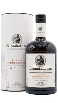 Bunnahabhain - Feis Ile 2018 - Spanish Oak Finish Islay Single Malt Scotch 2002 16 year old Whisky 70CL