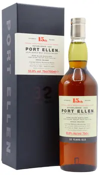 Port Ellen (silent) - 15th Release Islay Single Malt Scotch 1983 32 year old Whisky 70CL