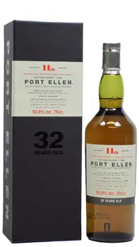 Port Ellen (silent) - 11th Release Islay Single Malt Scotch 1979 32 year old Whisky 70CL
