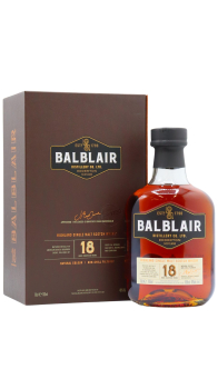 Balblair - Highland Single Malt Scotch 18 year old Whisky 70CL