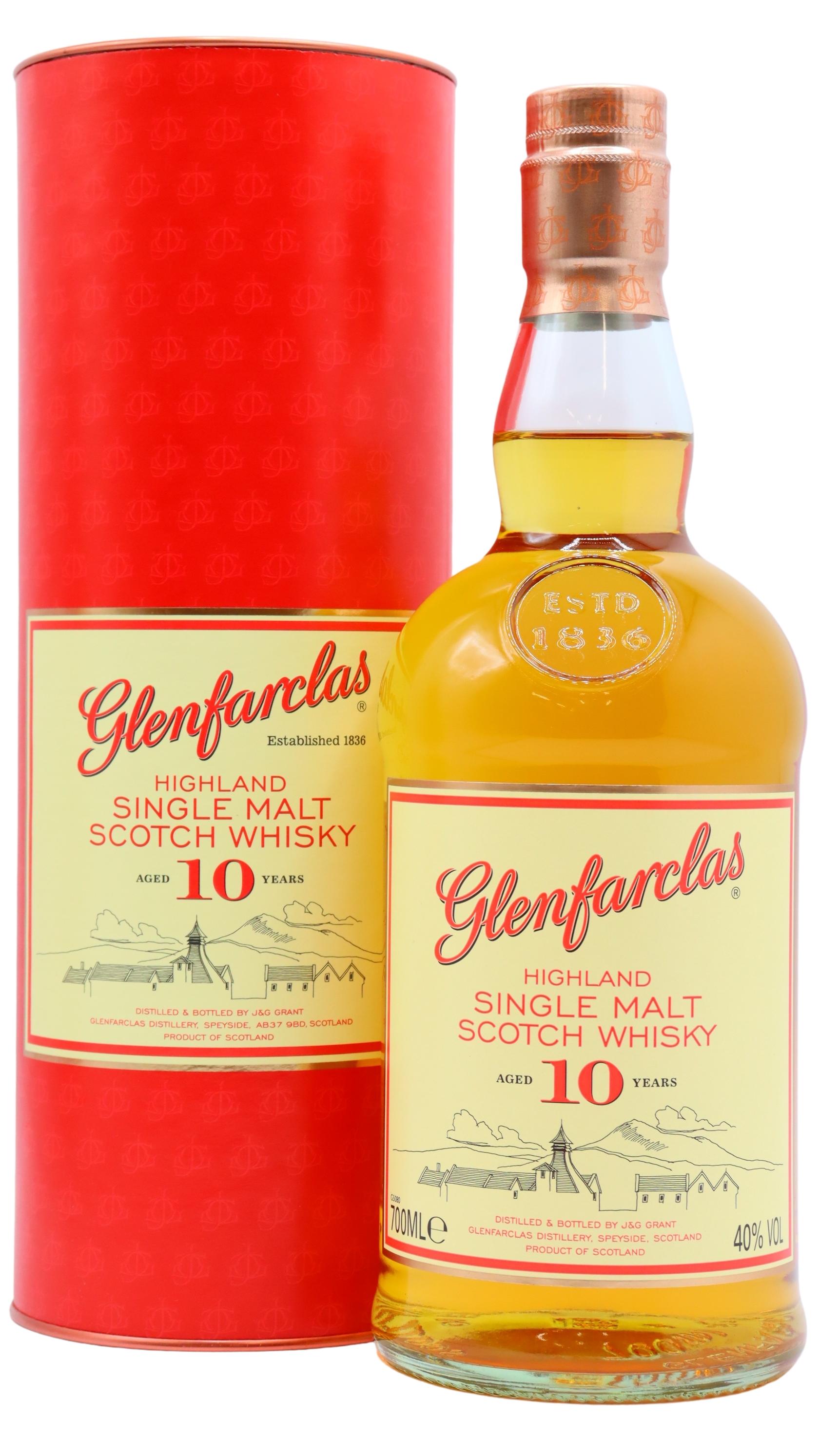 Glenfarclas - Highland Single Malt 10 year old Whisky | Nationwide Liquor