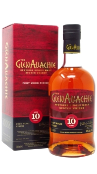 GlenAllachie - Port Wood Finish 10 year old Whisky