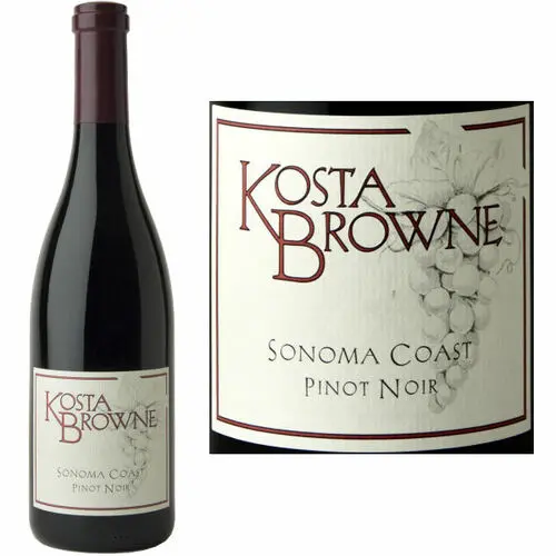 Kosta Browne Sonoma Coast Pinot Noir 2018 Rated 93WA 375ml Half Bottle