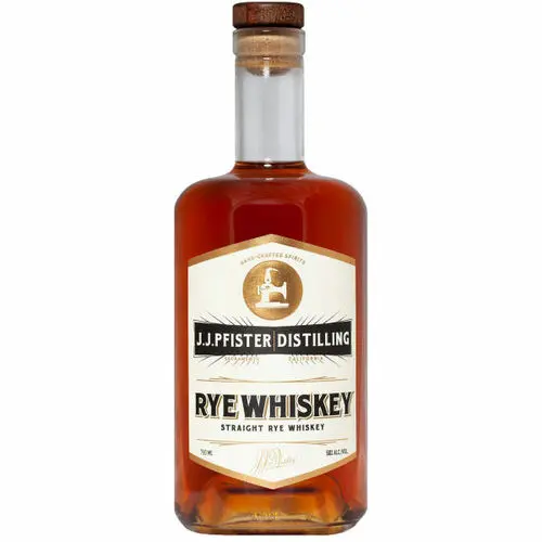 J.J. Pfister Rye Whiskey Straight Rye Whiskey 750ml