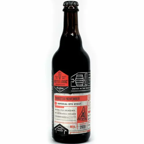 Bottle Logic Darkstar November Barrel-Aged Imperial Rye Stout 2020 500ml