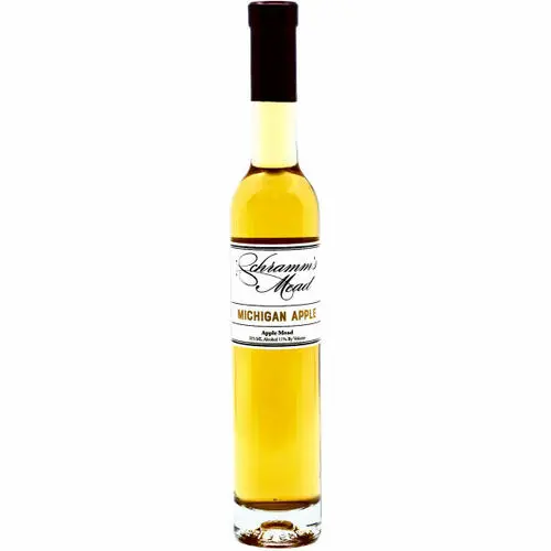 Schramm's Michigan Apple Mead Wine 375ml Half Bottle
