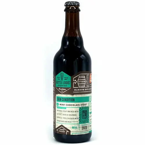 Bottle Logic Gem Condition Barrel-Aged Mint Chocolate Stout 2020 500ml