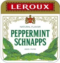 Leroux Schnapps Peppermint 40@ 1L