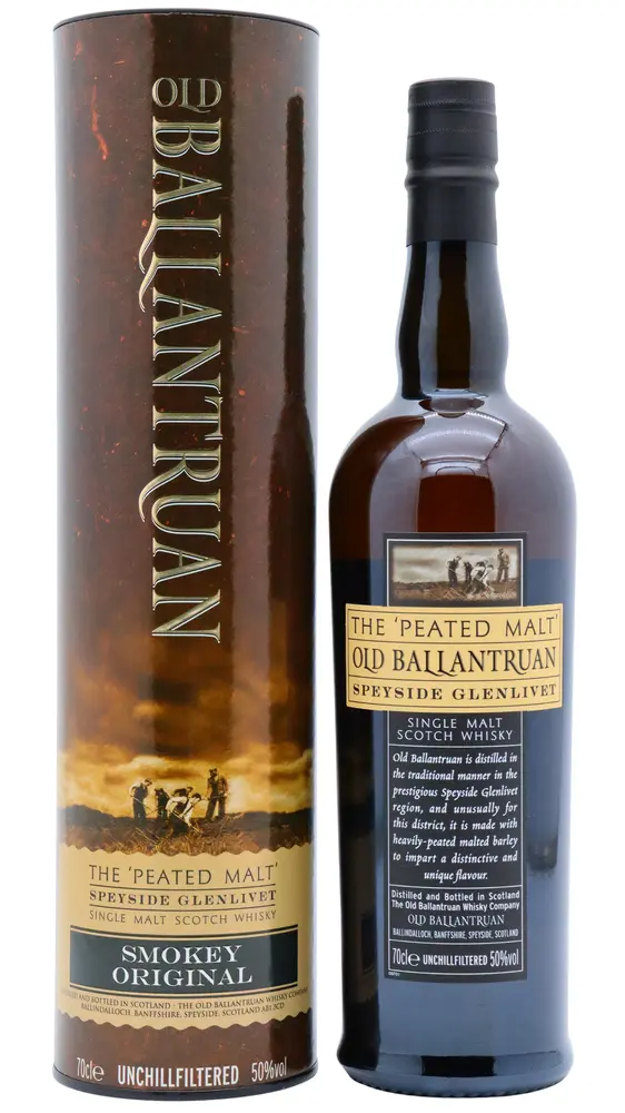 Old Ballantruan - The Peated Malt Speyside Single Malt Scotch Whisky 70cl 50% ABV