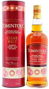 Tomintoul - Cigar Malt - Oloroso Sherry Cask Matured Whisky 70CL