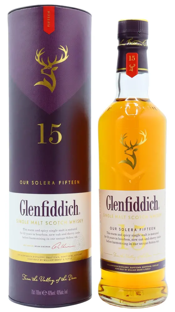 Glenfiddich - Solera Reserve Speyside Single Malt Scotch 15 year old Whisky