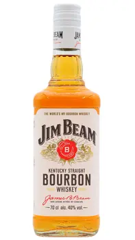 Jim Beam - White Label Kentucky Straight Bourbon 4 year old Whiskey 70CL