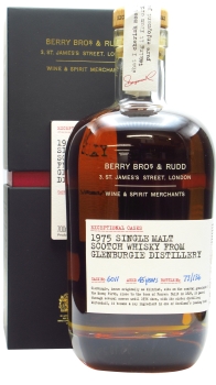 Glenburgie - Berry Bros & Rudd - Exceptional Single Cask #6011 1975 45 year old Whisky 70CL