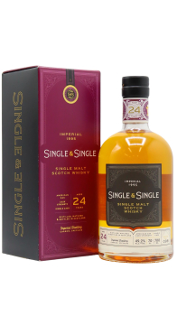 Imperial (silent) - Single & Single - Single Cask 1995 24 year old Whisky 70CL