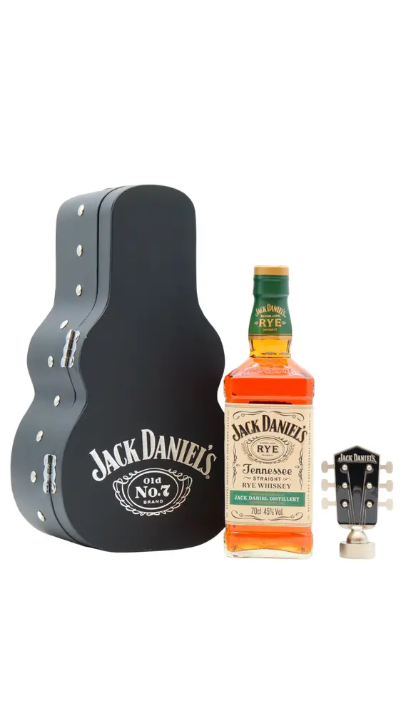 Jack Daniel's - Tennessee Rye Whiskey Guitar Case 70CL