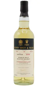 Linkwood - Berry Bros & Rudd Single Cask #102 2006 12 year old Whisky 70CL