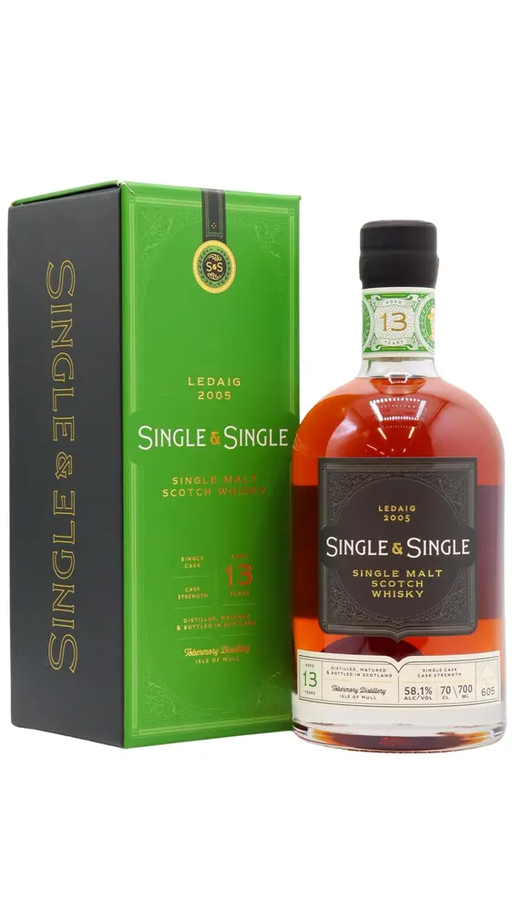 Ledaig - Single & Single - Single Cask 2005 13 year old Whisky