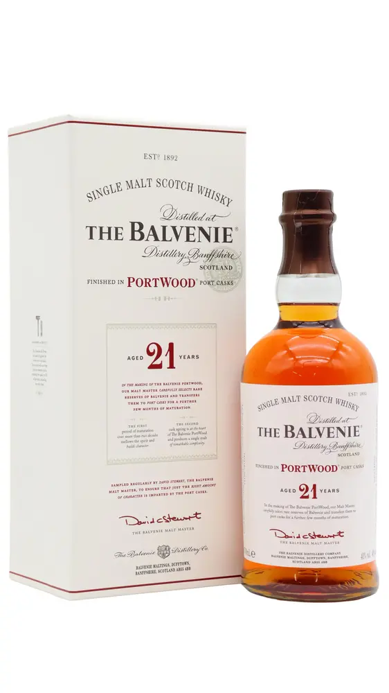 Balvenie - Port Wood Finish Single Malt Scotch 21 year old Whisky 70CL
