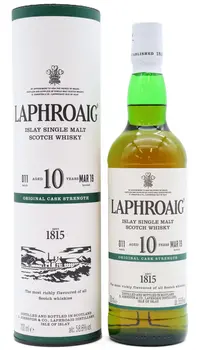 Laphroaig - Cask Strength Batch 011 Islay Single Malt Scotch 10 year old Whisky