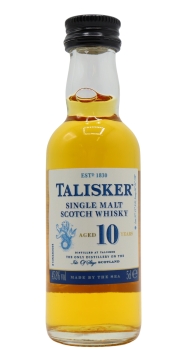 Talisker - Single Malt Scotch Miniature 10 year old Whisky 5CL