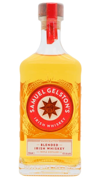 Samuel Gelston's - Blended Irish Whiskey 70cl 40% ABV