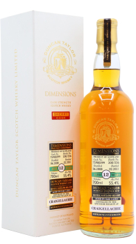 Craigellachie - Dimensions Single Cask #75900399 2008 12 year old Whisky 70CL