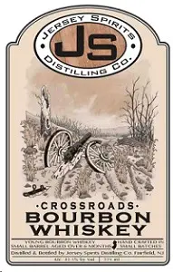 Jersey Spirits Bourbon Whiskey Crossroads 375ml