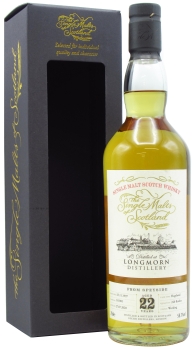 Longmorn - Single Malts of Scotland Cask #163301 1997 22 year old Whisky 70CL