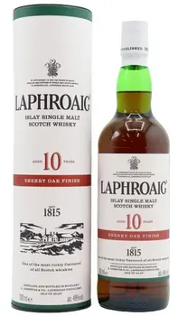 Laphroaig - Sherry Oak Finish Islay Single Malt Scotch 10 year old Whisky